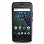 Wholesale Motorola Moto E4 Armor Hybrid Case (Black)